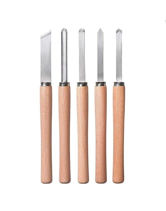 ® KWB 5 Parça Ahşap Torna Bıçak Seti
