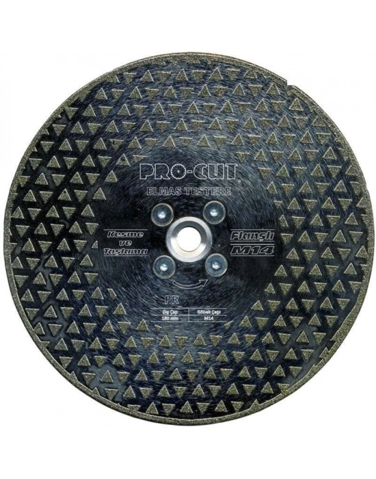® Procut 50959 DTF 180 Elmas Flanşlı Kesme Taşlama M14
