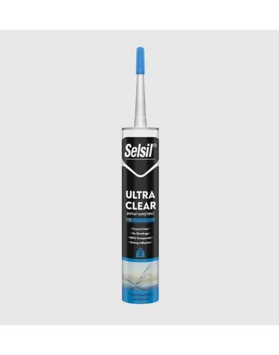 ® Selsil Ultra Clear Şeffaf Montaj Yapıştırıcı 290 ml