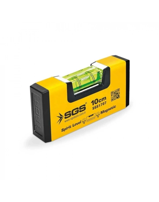 ® Sgs 1707 Mıknatıslı Su Terazisi 10 cm