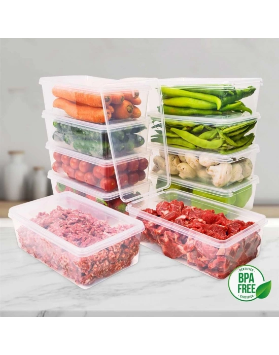 ® SGS B1000-10 Buzluk Saklama Kabı 1 Litre 10 Adet