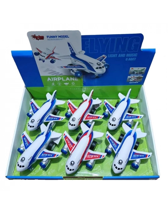 ® MG-D500-29 SÜRTMELİ IŞIKLI VE MÜZİKLİ YOLCU UÇAĞI