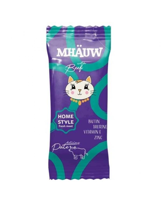Mhauw Pouch Pate Beef Kedi Yaş Maması 80 Gr
