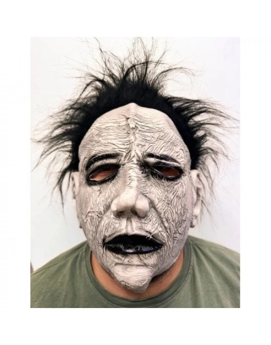 Michael Myers Siyah Saçlı Yüz Maskesi