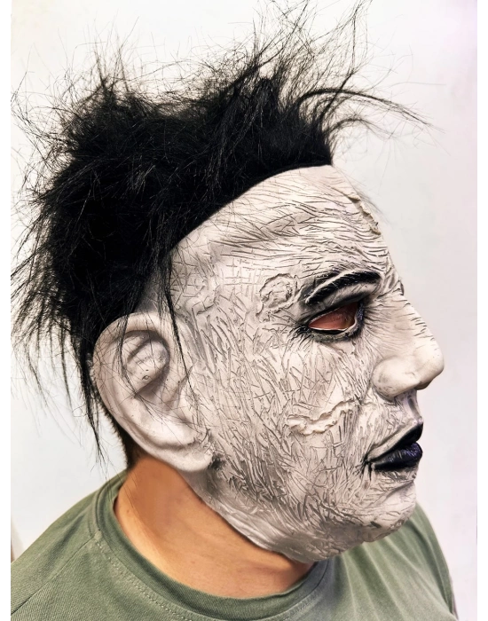 Michael Myers Siyah Saçlı Yüz Maskesi