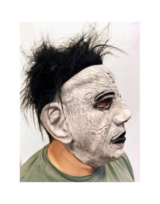 Michael Myers Siyah Saçlı Yüz Maskesi