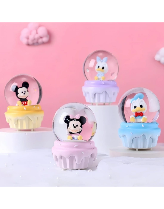Mickey Mouse Işıklı Kar Küresi Model 2