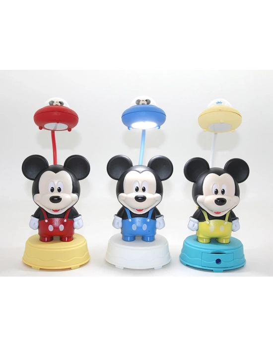 Mickey Mouse Masa Üstü Lamba USB Şarjlı Model 2