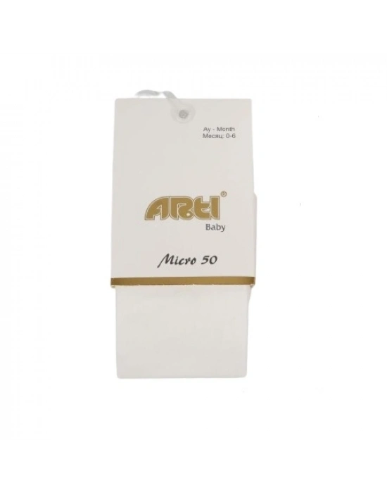 Micro Külotlu Muz Çorap 300178 Beyaz