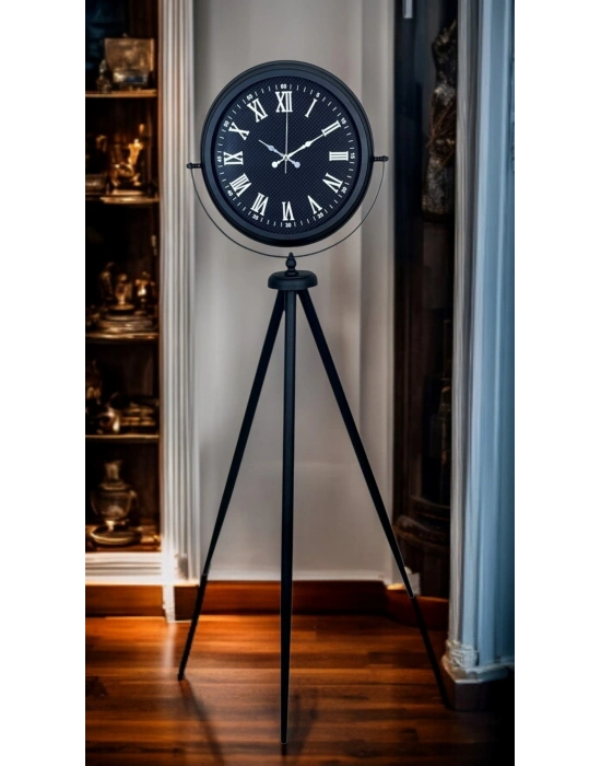 ® Midnight Black Tripod Ayaklı Saat