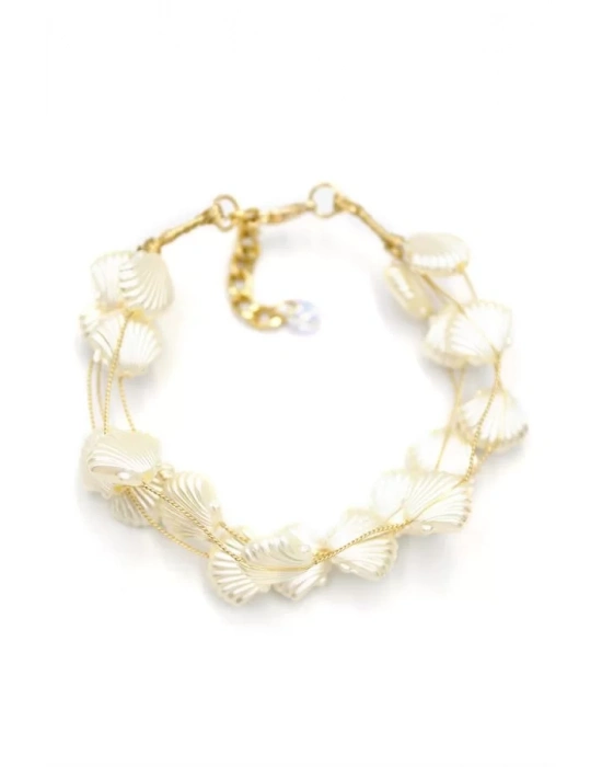 Midye Bileklik - Altın