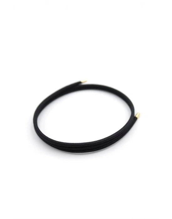Mıknatıslı İp Bileklik - Siyah