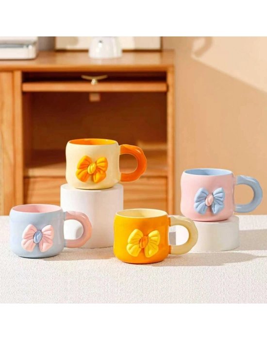 Mıknatıslı Kurdale Detaylı Kupa Bardak