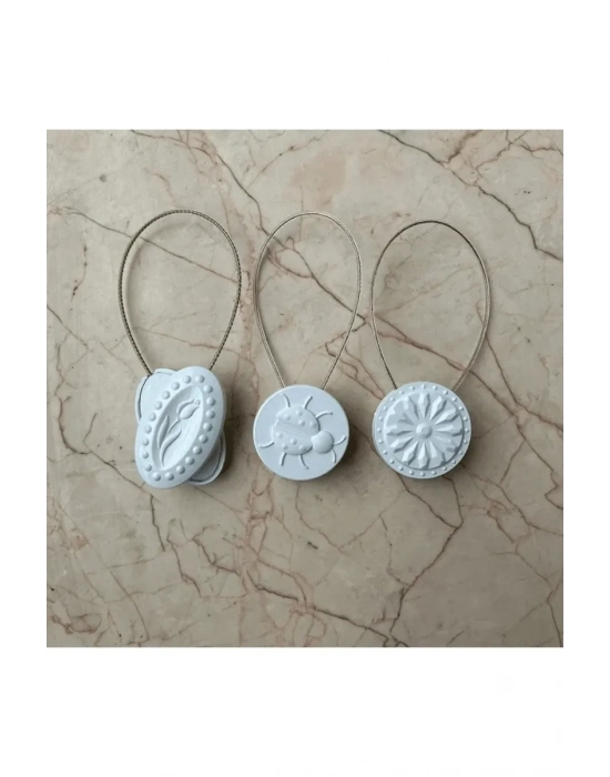 Mıknatıslı Perde Mandalı Tokası Royaleks-FT-53