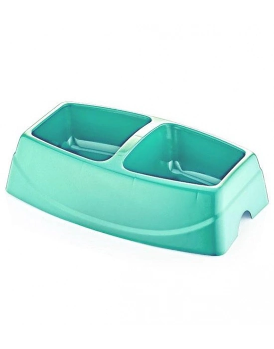 Mikopet İkili Küçük Mama Kabı