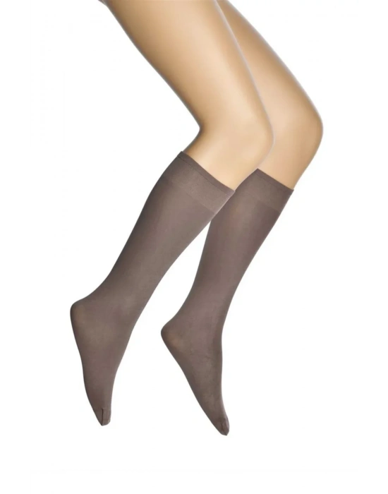 Mikro 70 Dizaltı Kadın Çorap Vizon 86