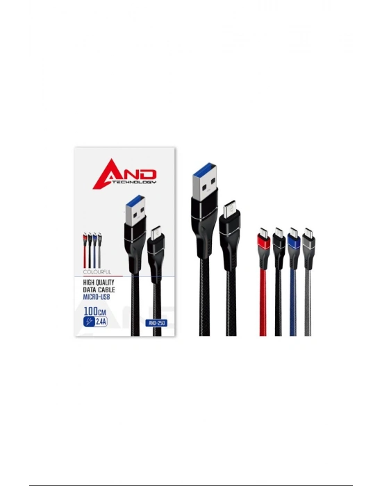 Mikro Usb Data Kablosu Samsung 2.4A Royaleks-AND-250