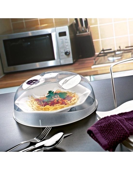 ®  Mikrodalga Fırın Koruyucu Sızdırmaz Gıda Koruyucu Dayanıklı Yiyecek Isıtma Kapağı