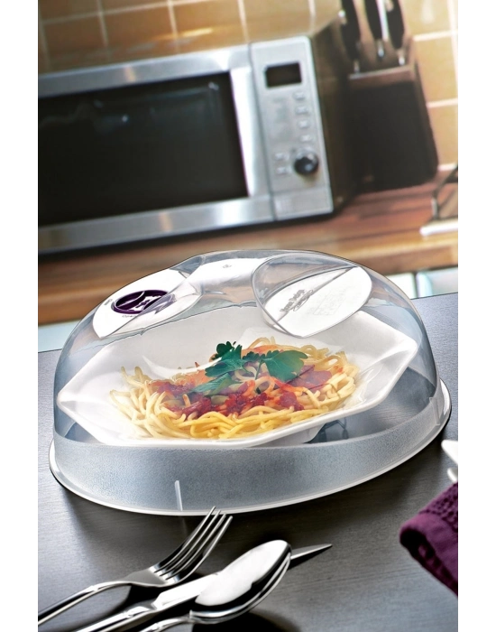 ®  Mikrodalga Fırın Koruyucu Sızdırmaz Gıda Koruyucu Dayanıklı Yiyecek Isıtma Kapağı