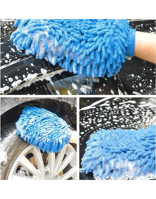 Mikrofiber Araç Yıkama Eldiveni