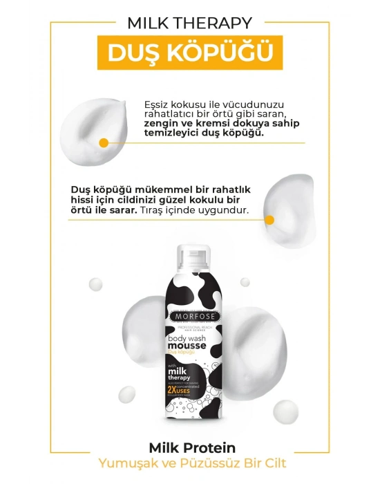 Milk Therapy Duş Köpüğü 200 ML - mrfs