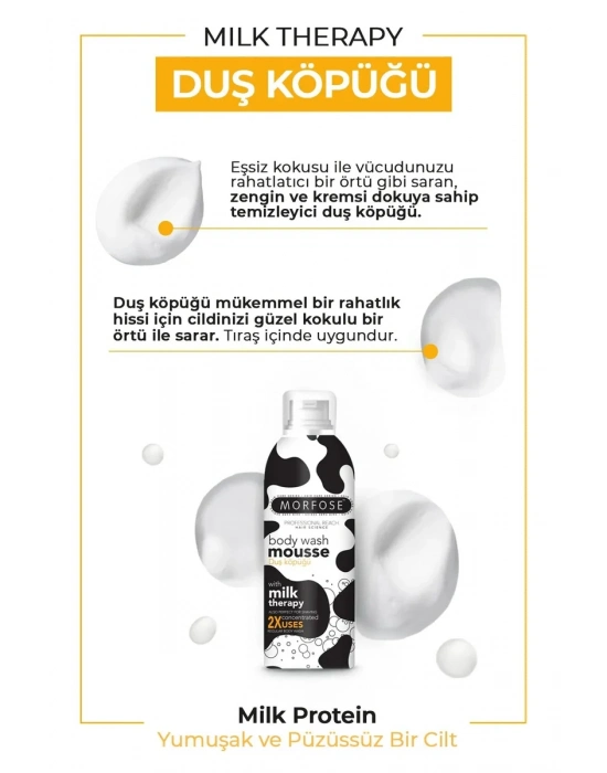 Milk Therapy Duş Köpüğü 200 ML - mrfs