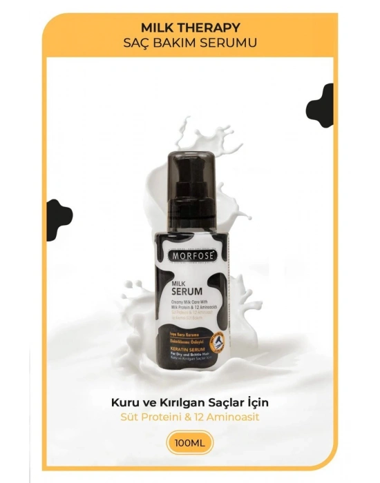 Milk Therapy Kremsi Saç Serum 100 ML - Onarıcı Bakım - mrfs
