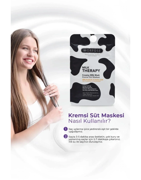 Milk Therapy Kremsi Süt Maskesi 25 ML (24 ADET) - Bakım ve Canlılık - mrfs