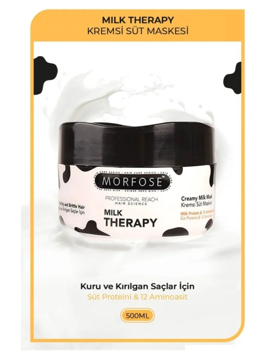 Milk Therapy Kremsi Süt Maskesi 500 ML - Bakım ve Canlılık - mrfs