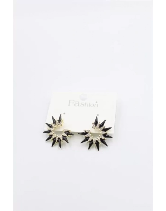 Mineli Küpe - Siyah