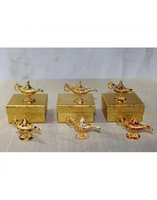 Mineli Metal Alaaddin Lambası Model 2