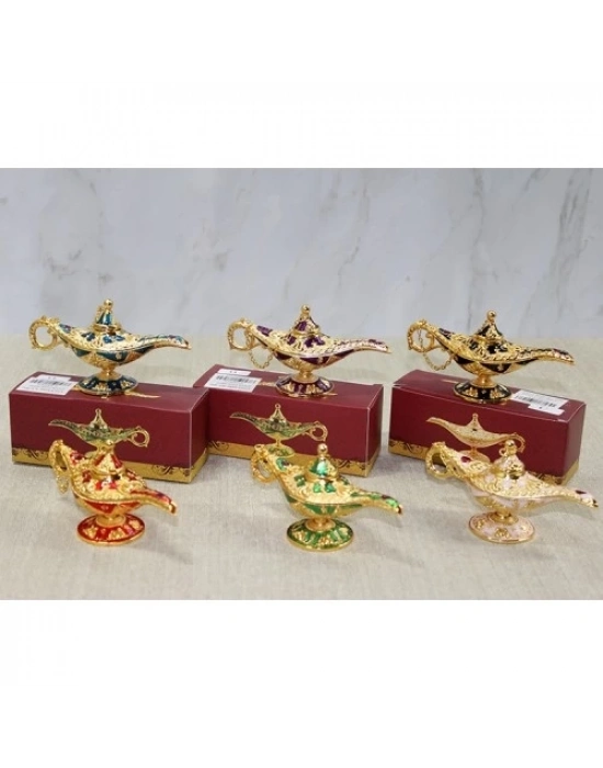 Mineli Metal Alaaddin Lambası Model 3