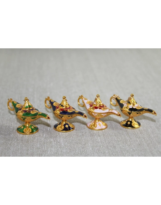 Mineli Metal Alaaddin Lambası Model 7