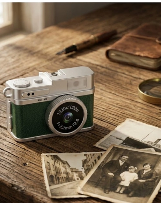 ® Mini 4K Ultra HD Dijital Kamera 1080P Video IPS Ekran Cep Boy Taşınabilir