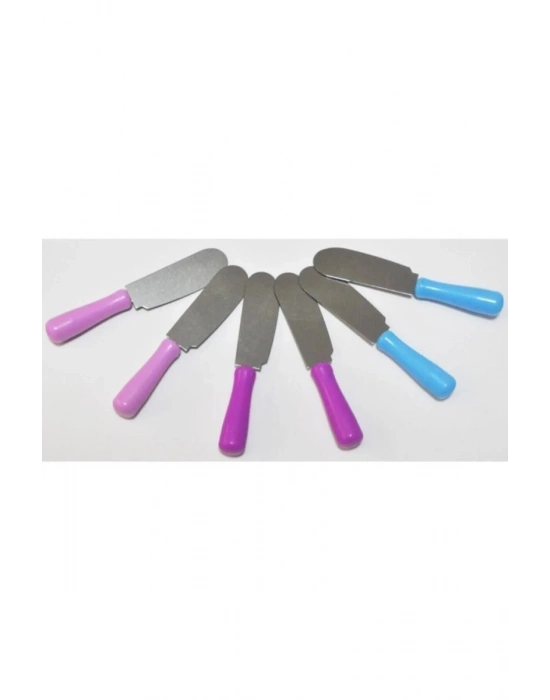 Mini 6lı Tereyağı Bıçağı Renkli Royaleks-BH-1254