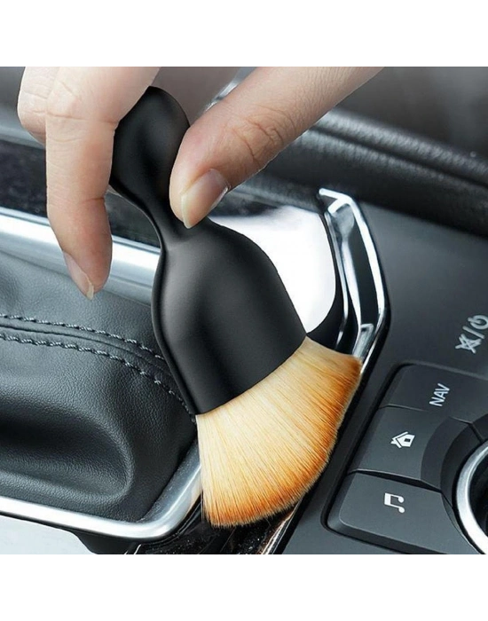 Mini Araç İçi Temizlik Fırçası Yumuşak Kıllı