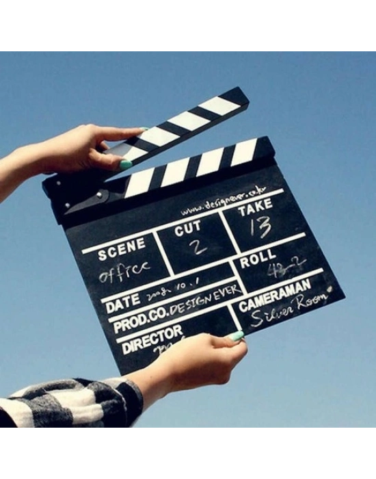 Mini Boy Dekoratif Sinema Klaket