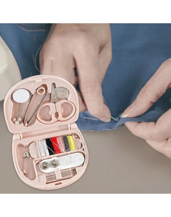 Mini Çanta Boy Seyahat Tipi Dikiş Seti