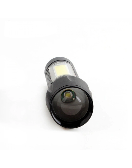 Mini Çok Güçlü Şarjli El Feneri Xpe-cob Led Wt-030
