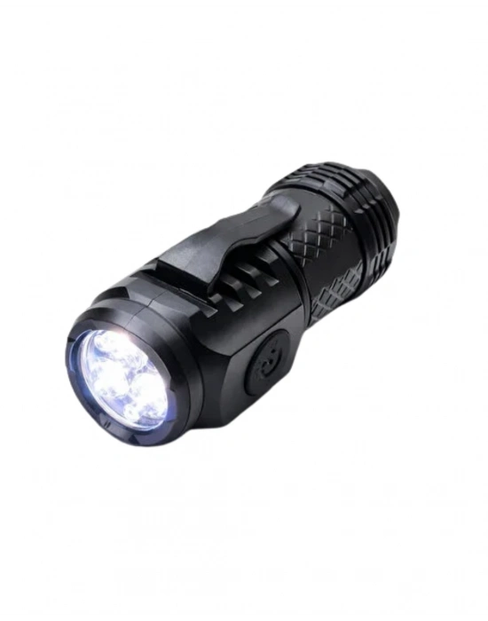 Mini El Feneri 3 LED Güçlü Aydınlatma ve Type-C Şarj Özellikli