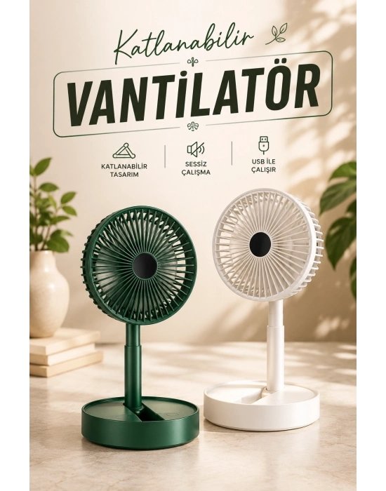 Mini Fan Soğutucu Telefon Tutucu Vantilatör
