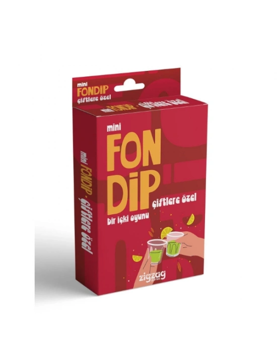 Mini Fondip Çiftlere Özel Eğlenceli Kart Oyunu