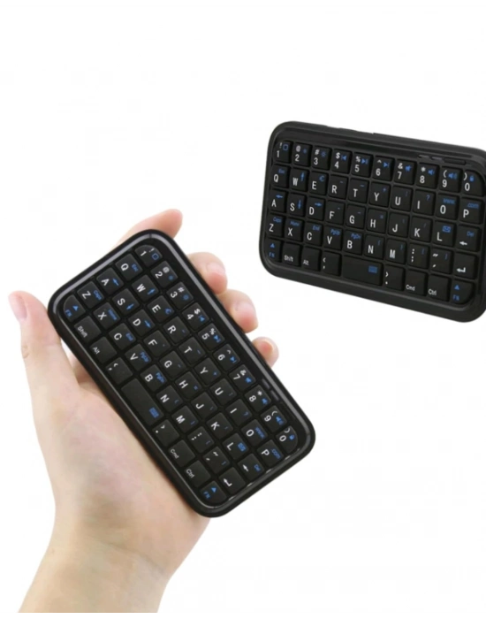 Mini Kablosuz Bluetooth Klavye USB Şarjlı Taşınabilir Klavye