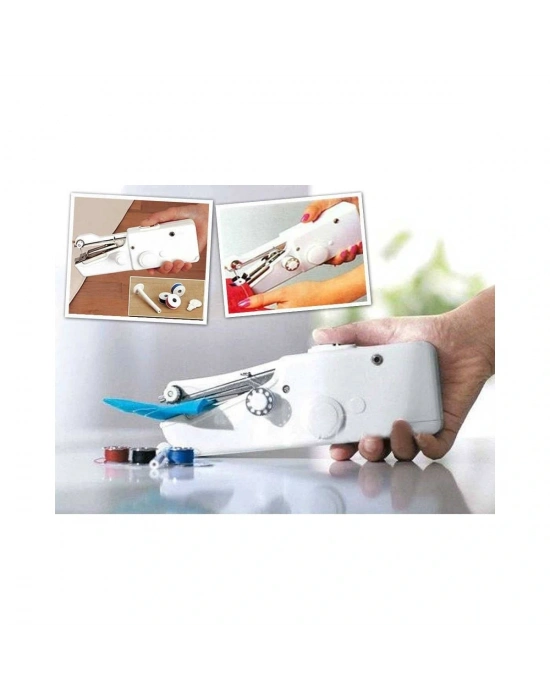 Mini Kolay Seyahat Ve Ev Tipi El Dikiş Makinesi Dikme Aleti