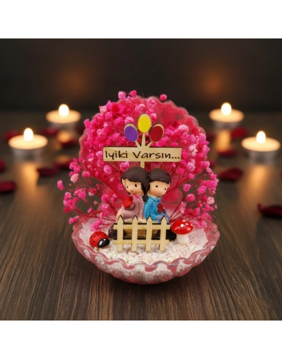 Mini Midye Teraryum - Özel Gün Hediyesi