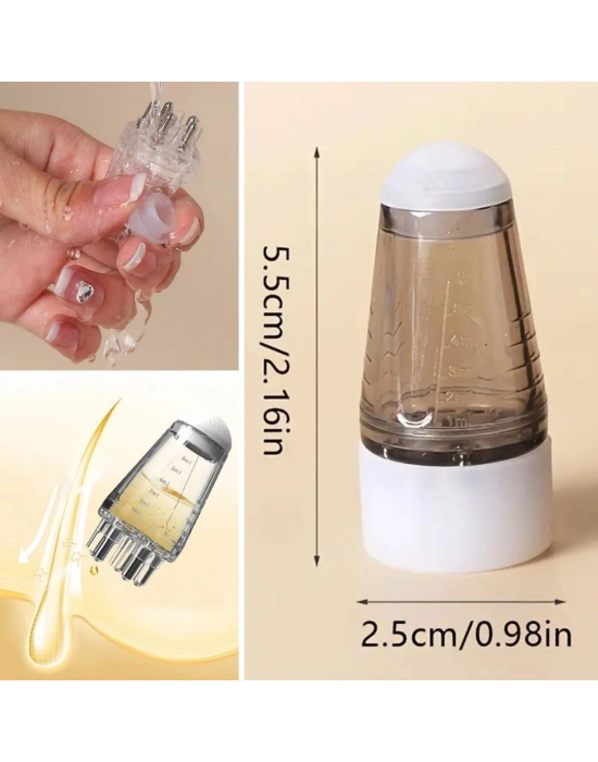 ®  Mini Saç Derisi ve Cilt Bakım Serum Aplikatörü Saç Serum Şişesi