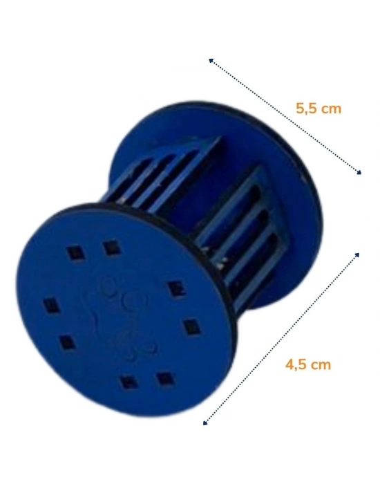 ®   Mini Silindir Eğlenceli Renkli Sağlam Küçük Pati İzi Şekilli Kedi Oyuncağı