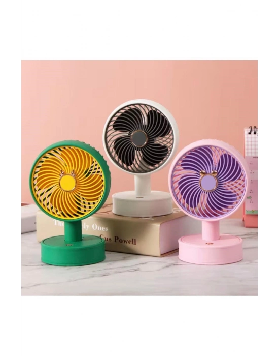 ® Mini USB Şarjlı Kişisel Masaüstü Vantilatör - Ev ve Ofis İçin İdeal