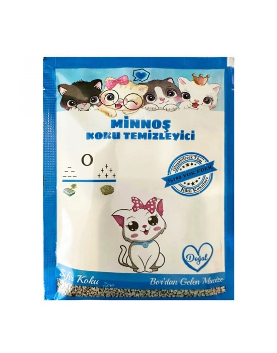 Minnoş Kedi Kumu Koku Temizleyici 25 gr Sıfır Koku