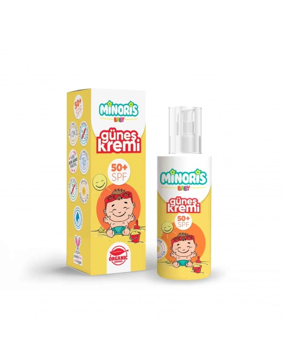 Minoris Baby Organik Güneş Kremi 50 Spf 150ml
